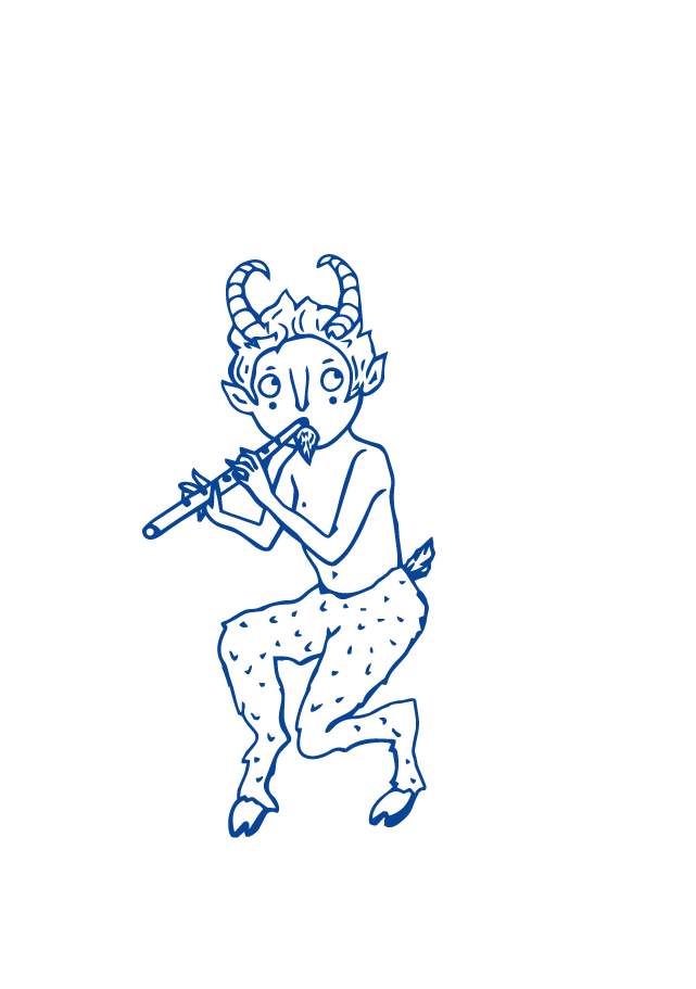 Blauer Faun illu faun Blauer Faun illu faun